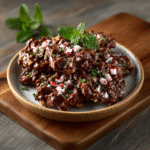 Dark Chocolate Peppermint Crunch Clusters (Keto)