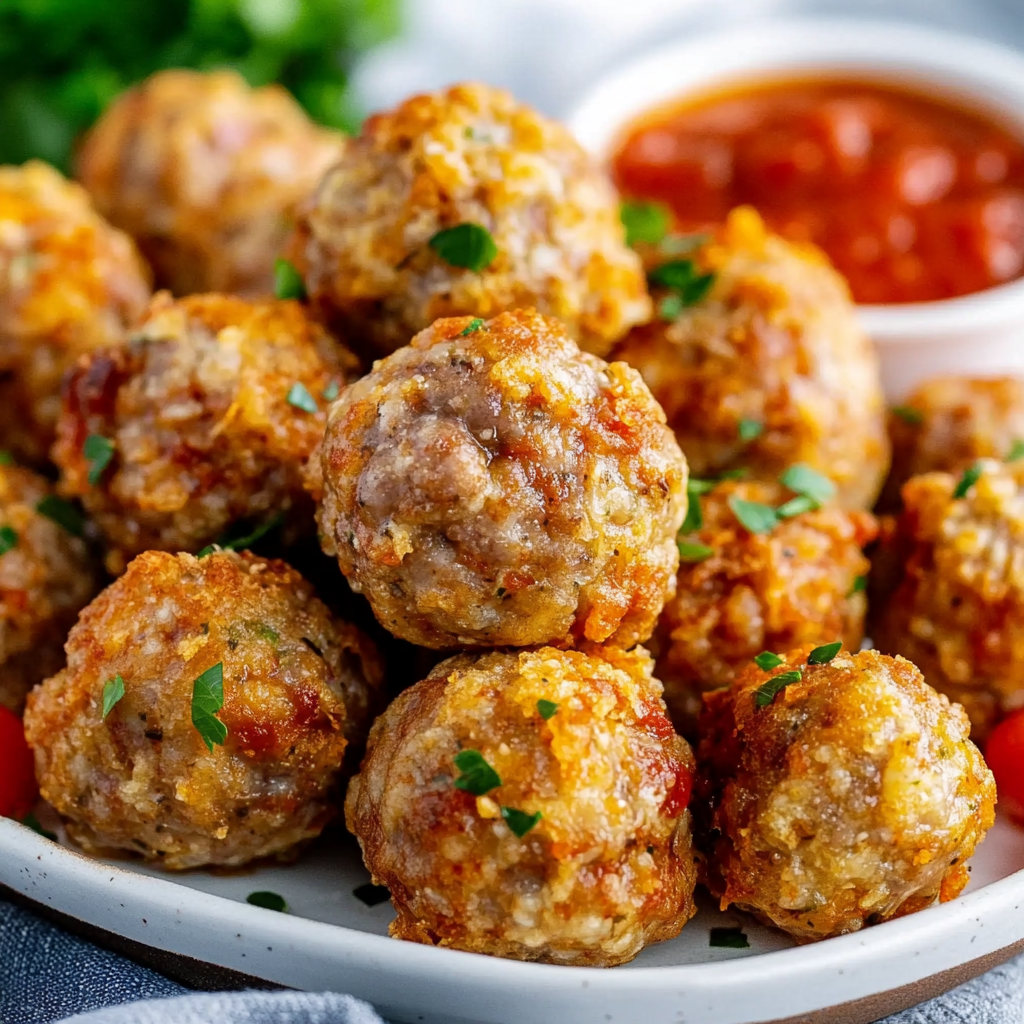 Easy Italian Sausage Balls that Everyone Will Love!