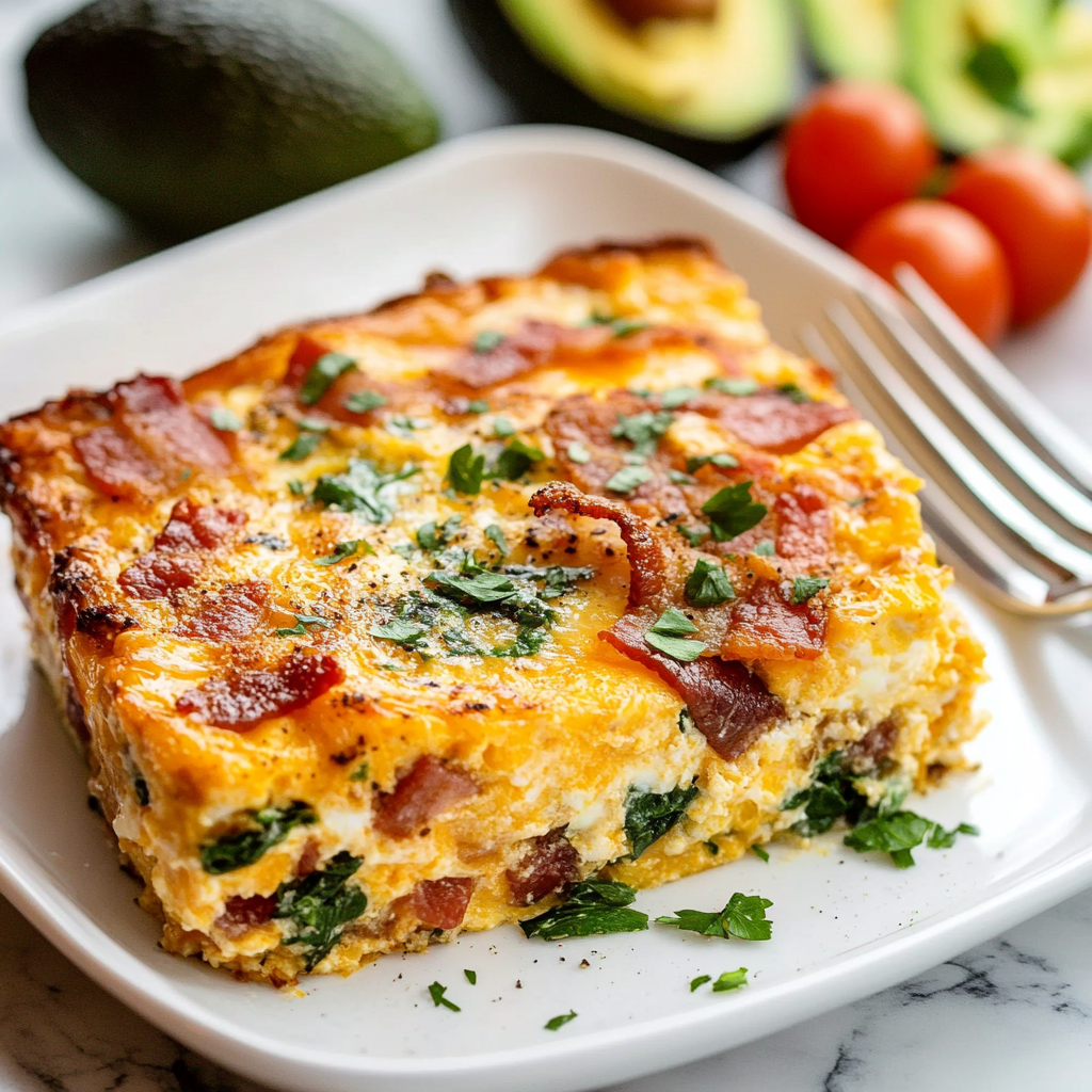 Easy Keto Breakfast Casserole: A Delicious Morning Boost!