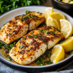 Garlicky Lemon Mahi Mahi
