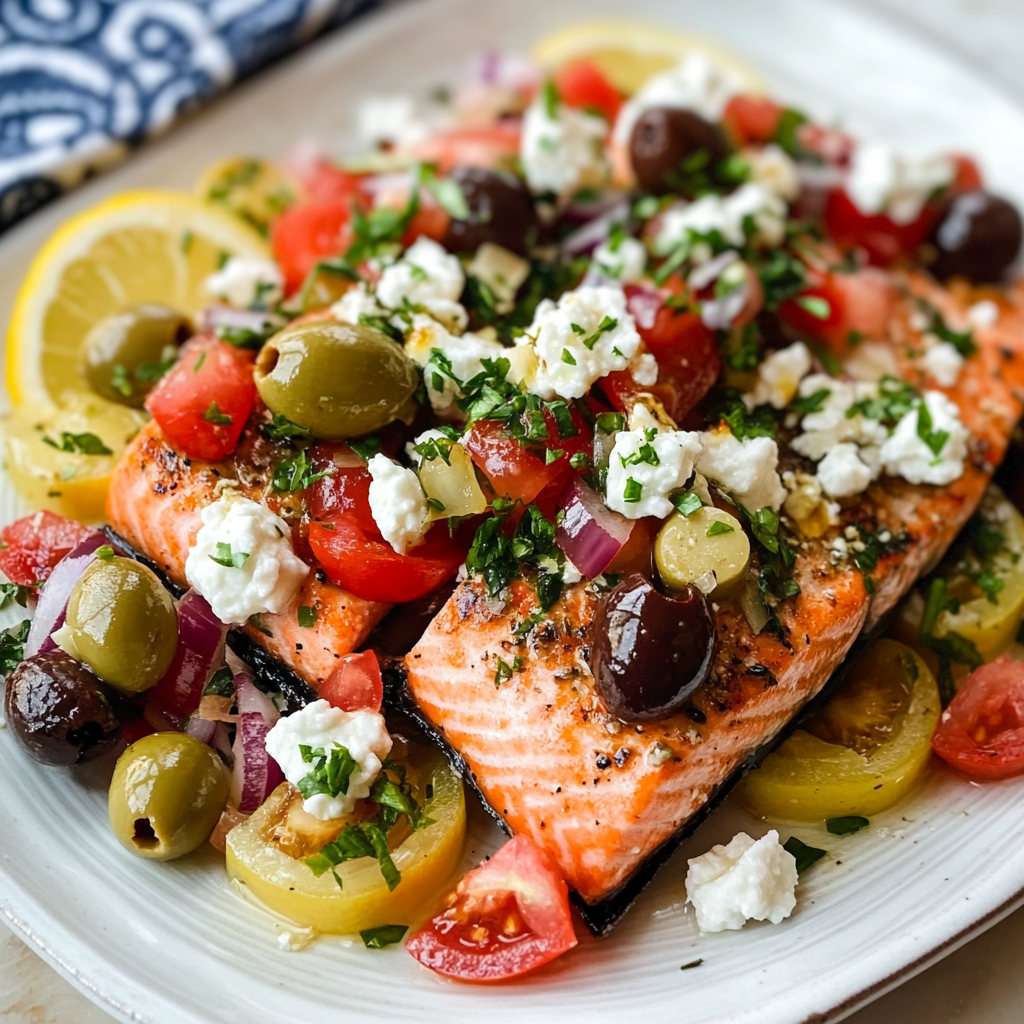 Greek Salmon: A Delicious Way to Elevate Dinner!