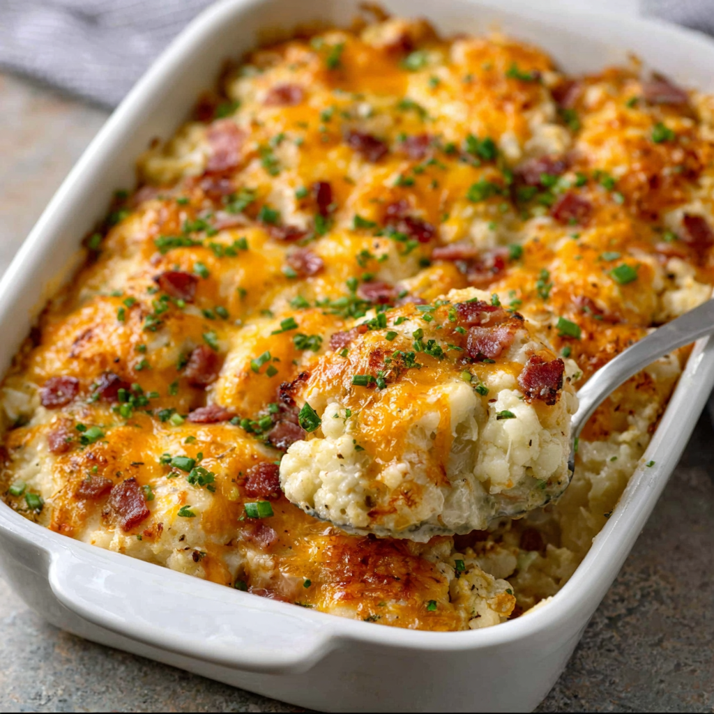 Ham and Cauliflower Casserole: A Creamy Delight Awaits!