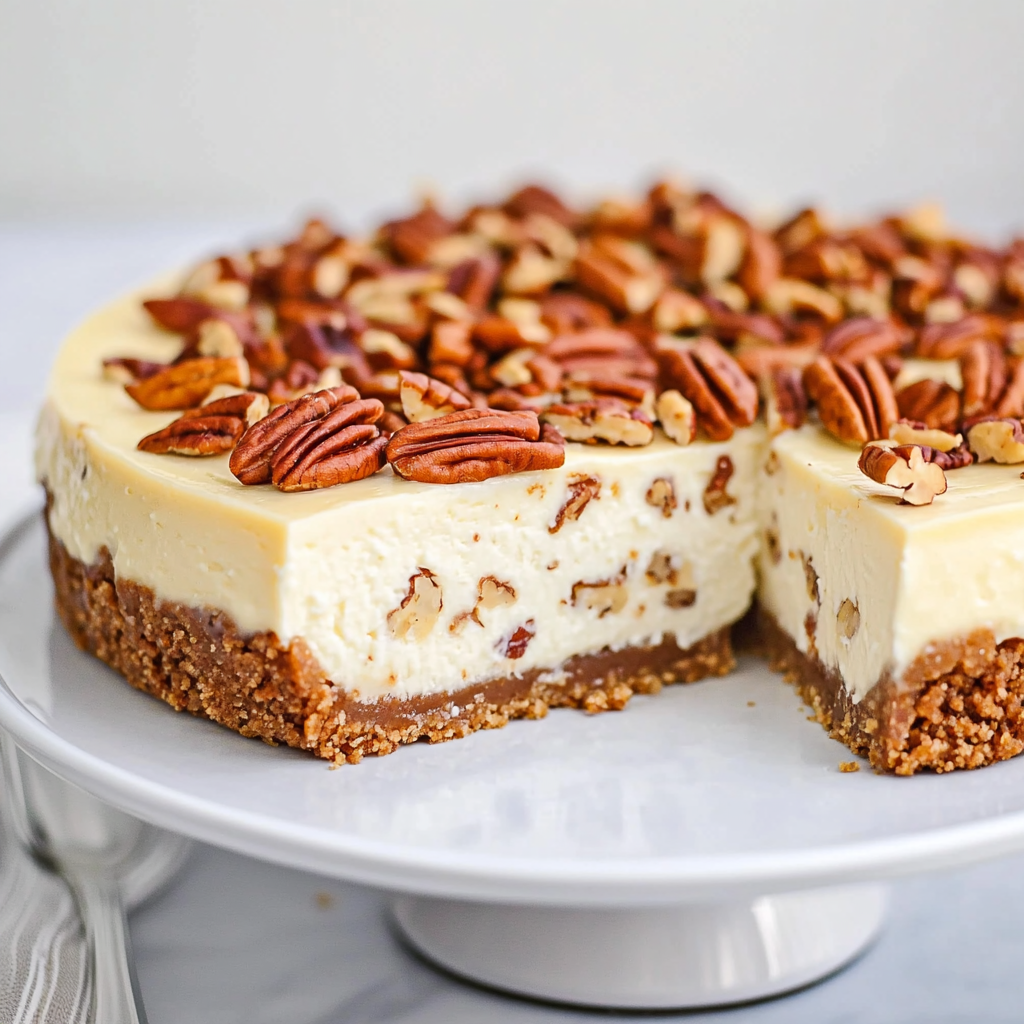 Keto Butter Pecan Cheesecake: A Delicious Low-Carb Treat!