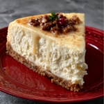 Keto Eggnog Cheesecake