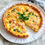 Keto Ham and Cheese Quiche