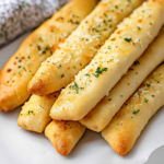 Keto Italian Garlic Breadsticks