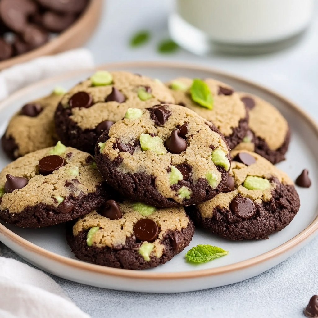 Keto Mint Chocolate Cookies that Everyone Will Love!