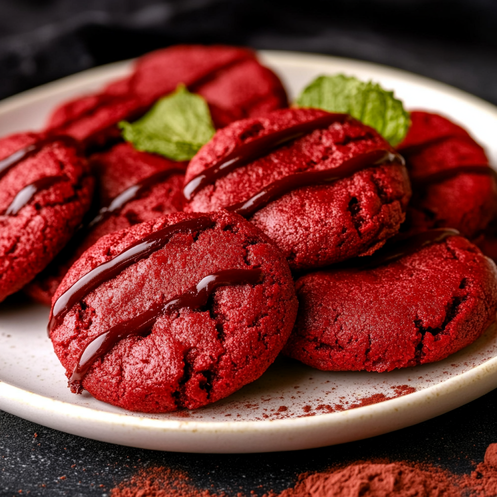 Keto Red Velvet Cookies: Delight in Guilt-Free Yum!