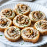 Keto Sausage Cream Cheese Pinwheels