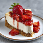 Keto Strawberry Cheesecake