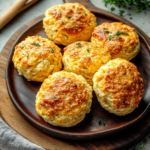 Keto Three Cheese Biscuits (2 net carbs)