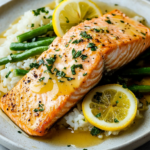 Lemon-Brown Butter Salmon
