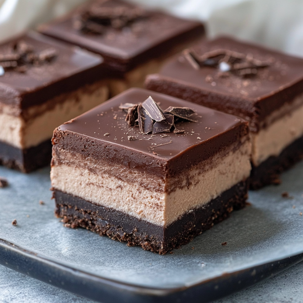 Triple Chocolate Keto Cheesecake Bars: Satisfy Your Cravings!