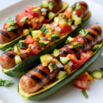 Zucchini Bun Hot Dogs