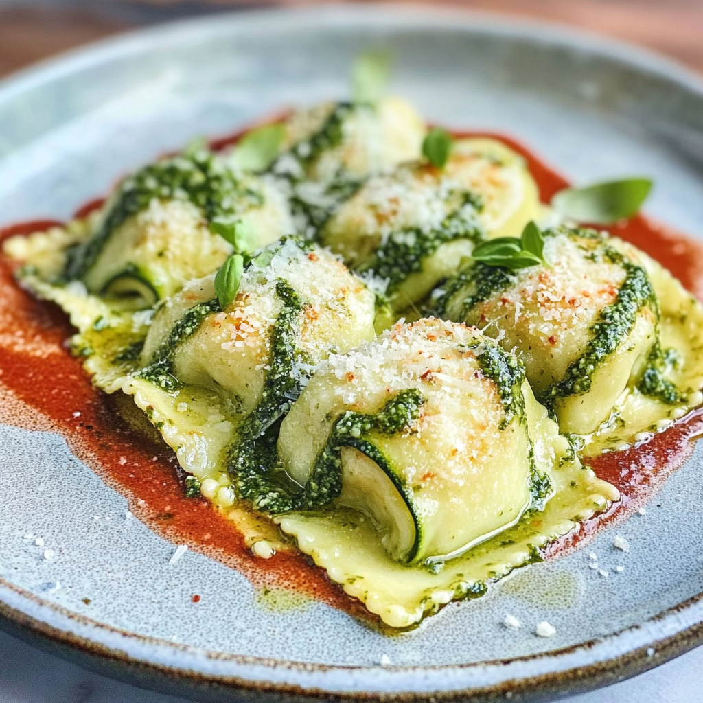 Zucchini Ravioli: A Delicious Low-Carb Recipe!