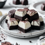 Black and White Keto Fat Bomb