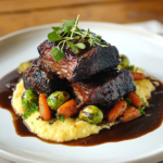 Braised Short Ribs with Coffee Rub