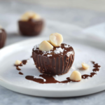 Chocolate Fat Bomb with Macadamia and Sea Salt