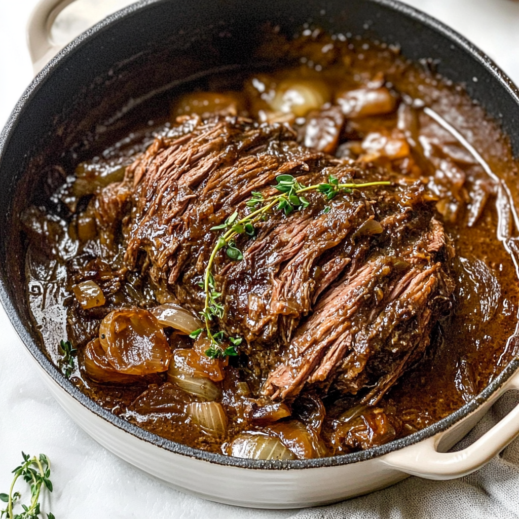 French Onion Pot Roast: A Comforting Meal to Savor