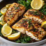 Garlicky Lemon Mahi Mahi