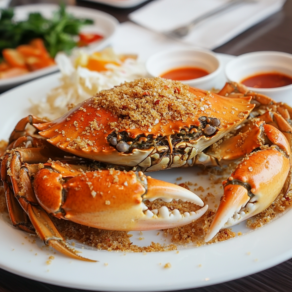 Hong Kong-Style Typhoon Shelter Crab: A Flavorful Delight!