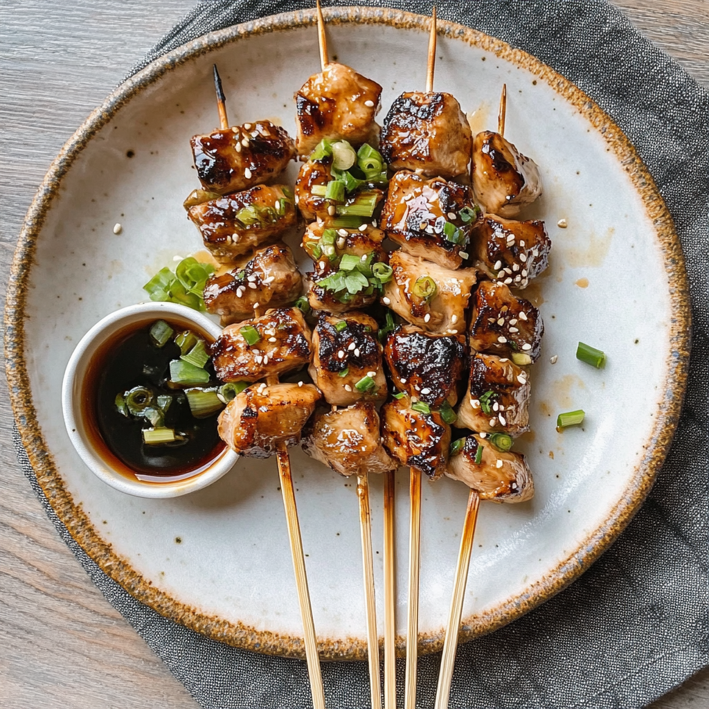 Japanese Negima Yakitori with Yuzu Kosho is Irresistible!