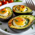 Keto Baked Egg Boats