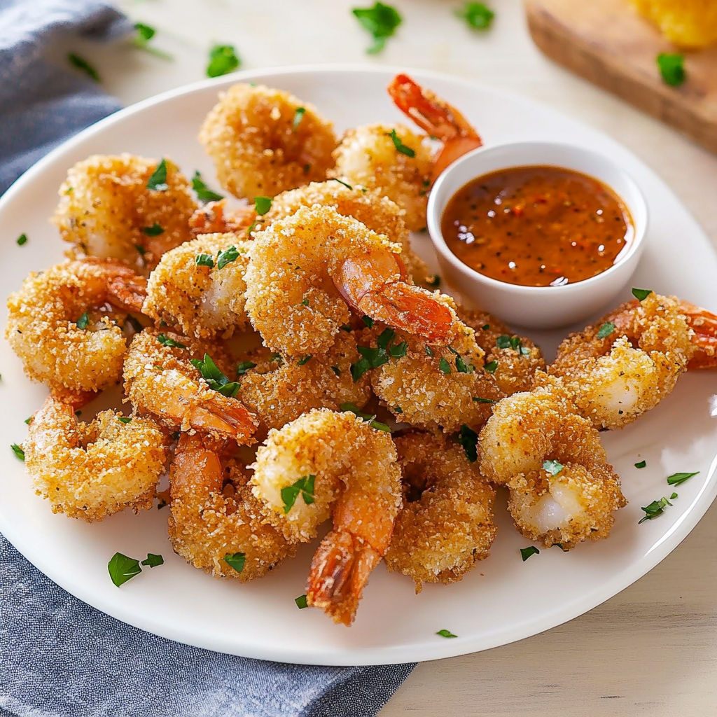 Keto Breaded Shrimp: Delight in Every Crispy Bite!