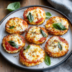 Keto Cauliflower Pizza Bites