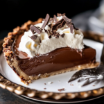 Keto Chocolate Silk Pie