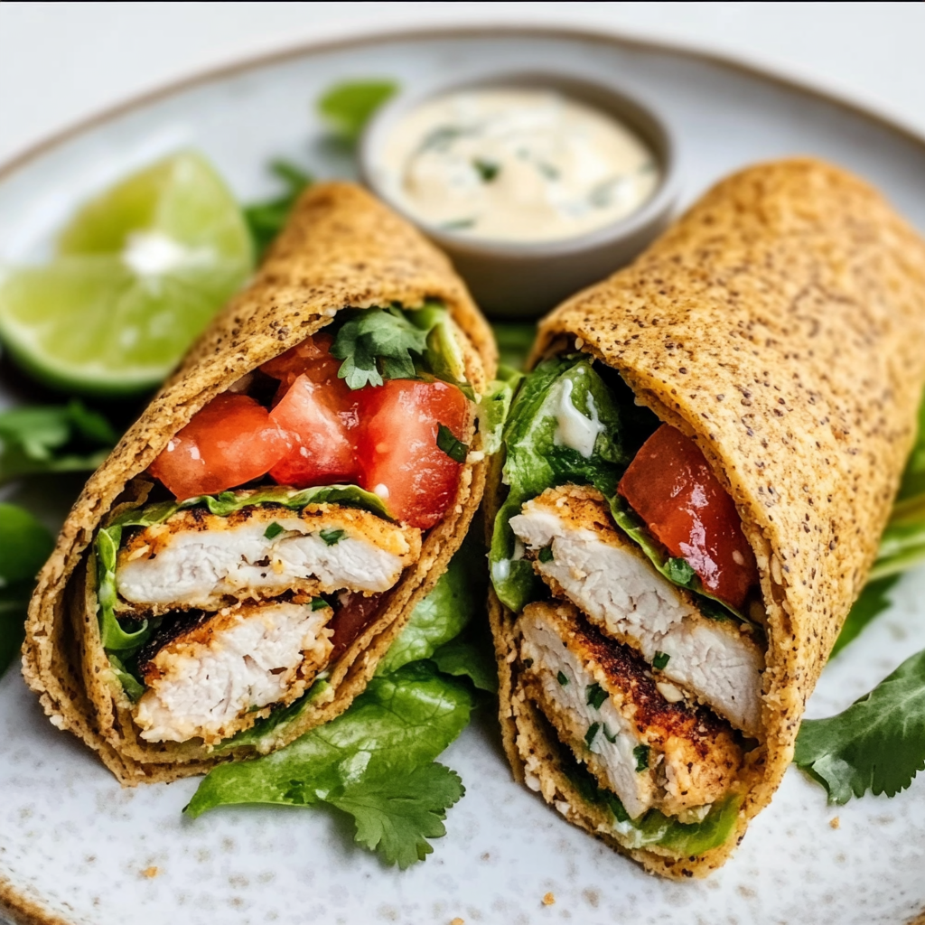 Keto Flaxseed Wraps with Street Taco Ranch Sauce: Try Now!