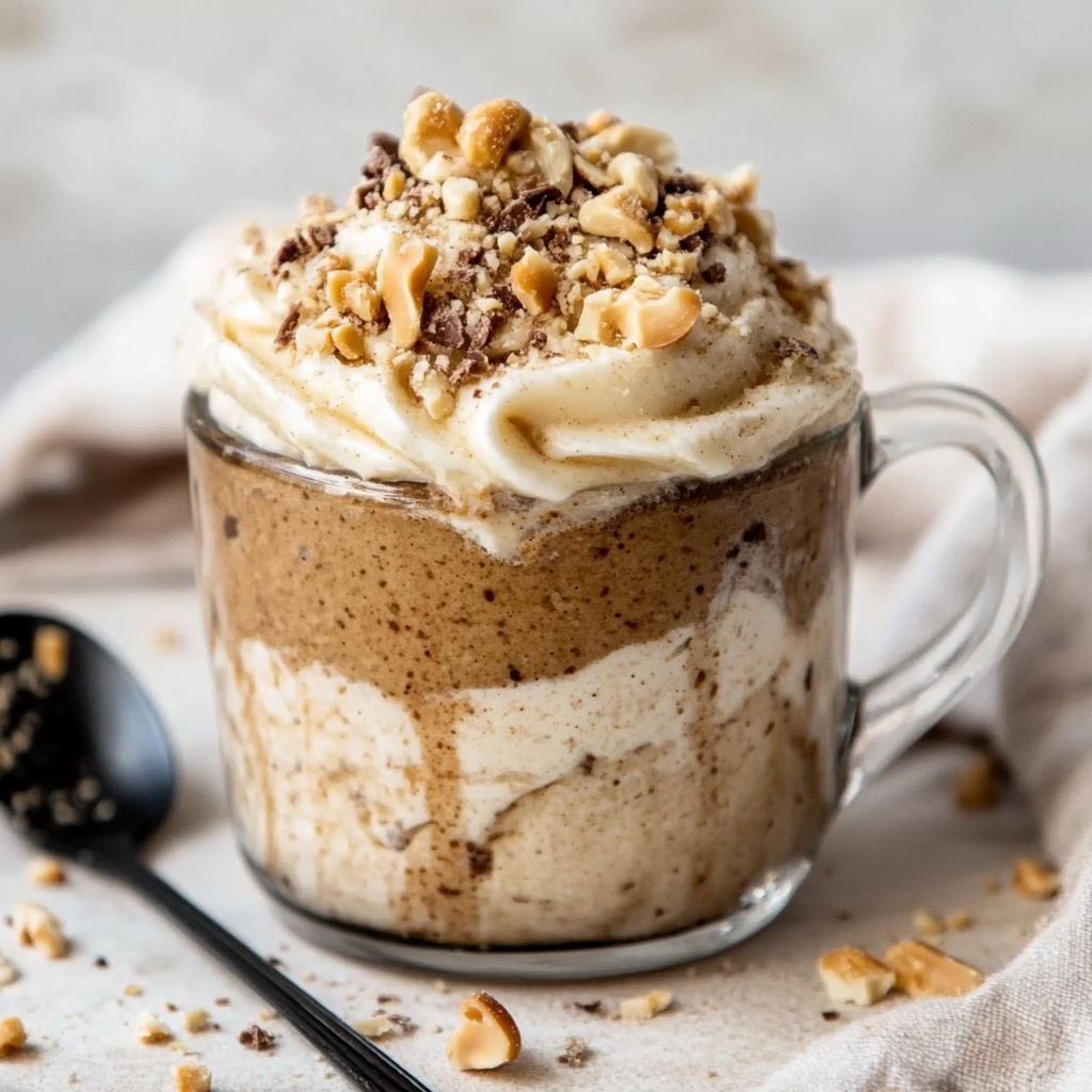Keto Fluffernutter Mug Cake: A Decadent Low-Carb Delight!