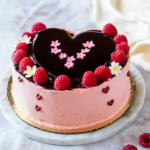 Keto Valentines Day Cake
