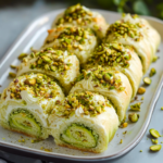 Low-Carb Pistachio Roll