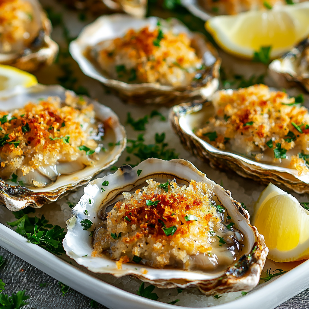 Oysters Rockefeller Gratin: Delightful Flavor Awaits!