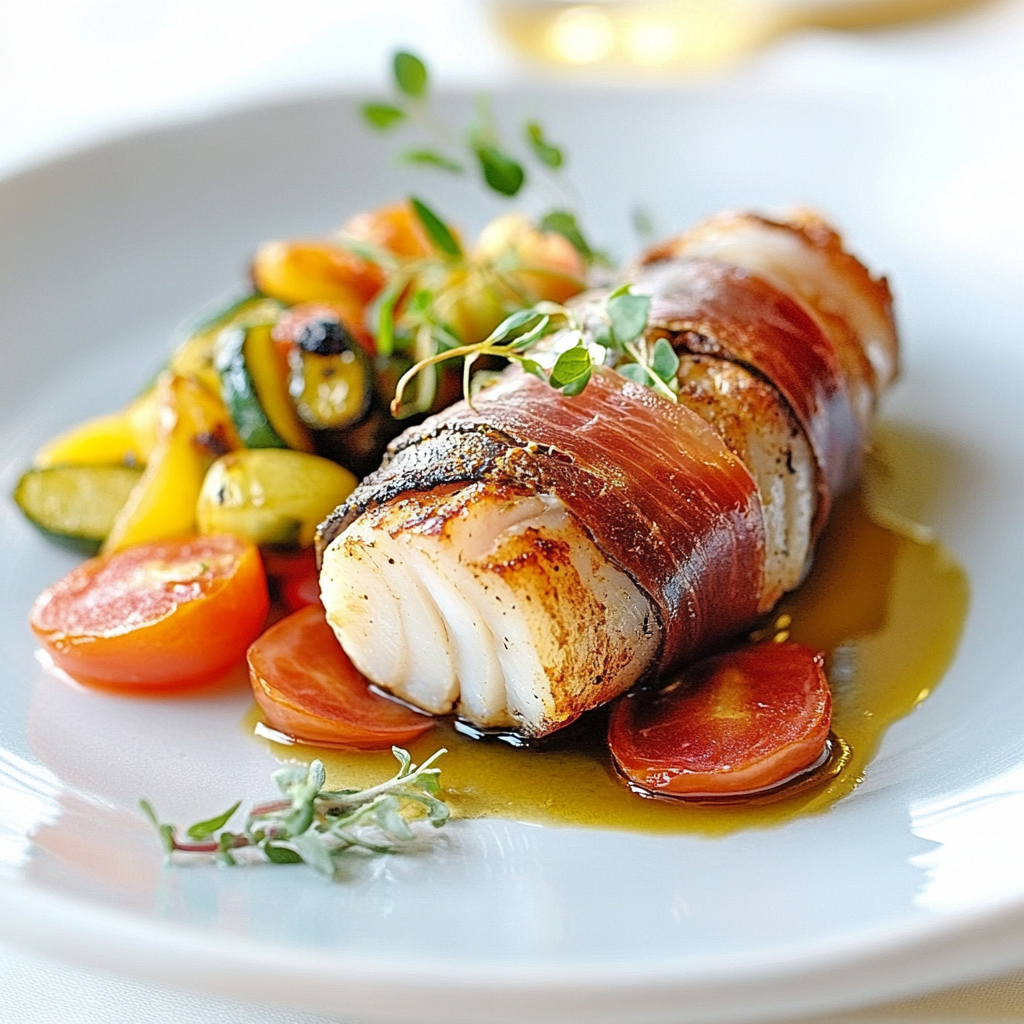 Prosciutto-Wrapped Monkfish: A Delightful, Easy Recipe!