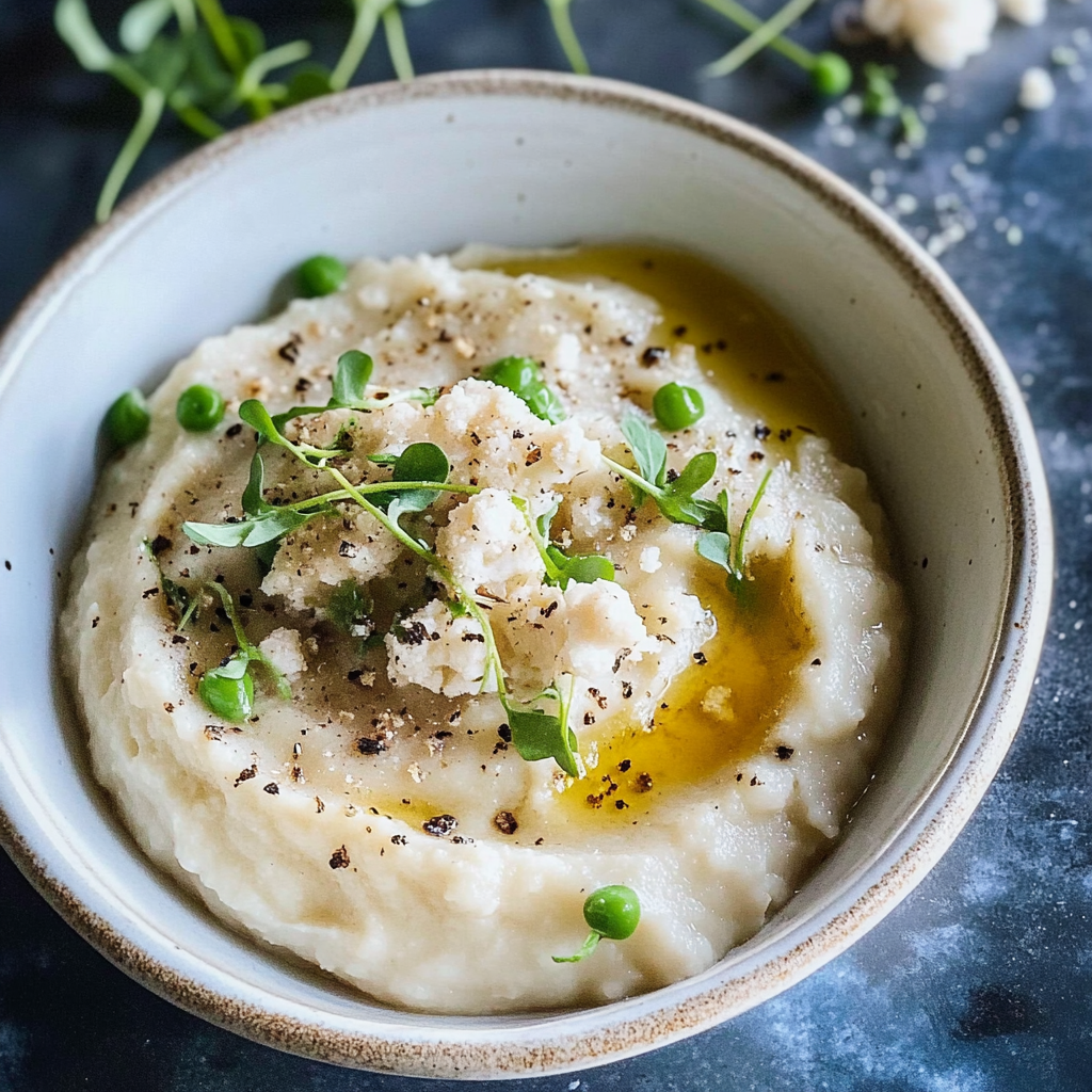 Truffle Cauliflower Puree with Bone Marrow: Indulge Now!