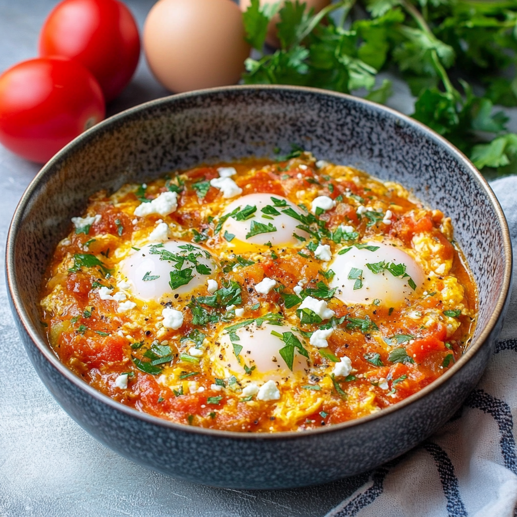 Turkish Menemen Shakshuka: A Flavorful Breakfast Delight!