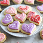 Valentine's Day Keto Cream Cheese Cookies