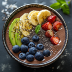 Avocado Cocoa Smoothie Bowl