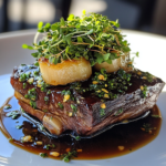 Beef Cheek Red Wine Bone Marrow Gremolata Smash