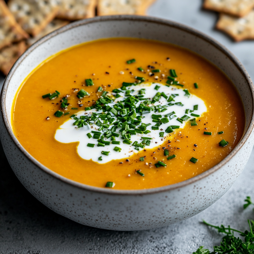 Carrot Ginger Cream Soup: A Delightfully Creamy Recipe!