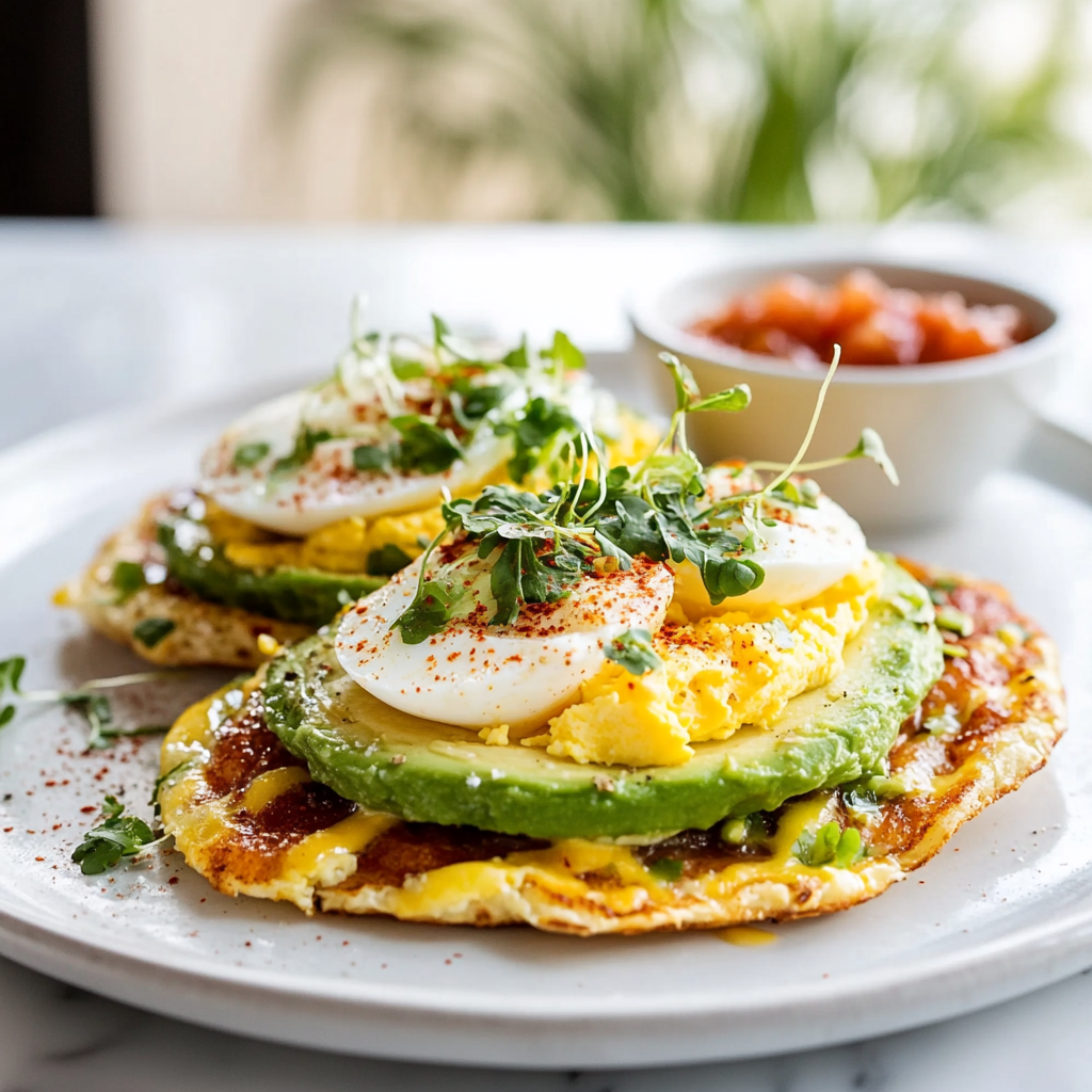 Chiffon Egg Tostadas: A Flavorful Breakfast Delight!