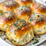 Cloud-Like Keto Garlic Rolls