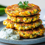 Corn & Zucchini Fritters