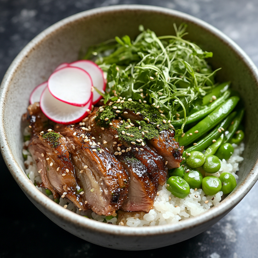 Duck Confit Crispy Skin Miso Bowl: A Delicious Twist!