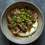 Lamb Shoulder Mint Gremolata Whipped Labneh Pistachio Bowl