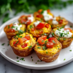 Masala Omelet Muffins
