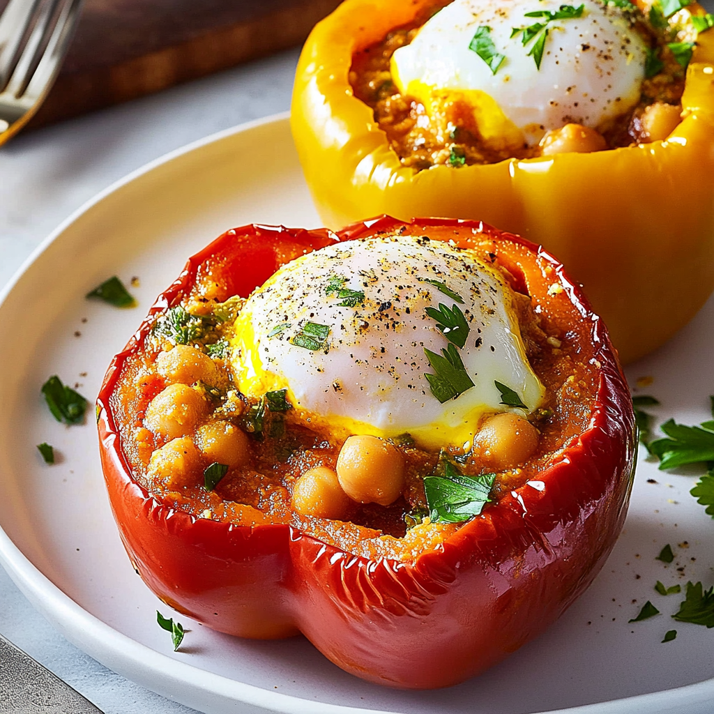 Shakshuka Stuffed Peppers: A Flavorful Twist Awaits!