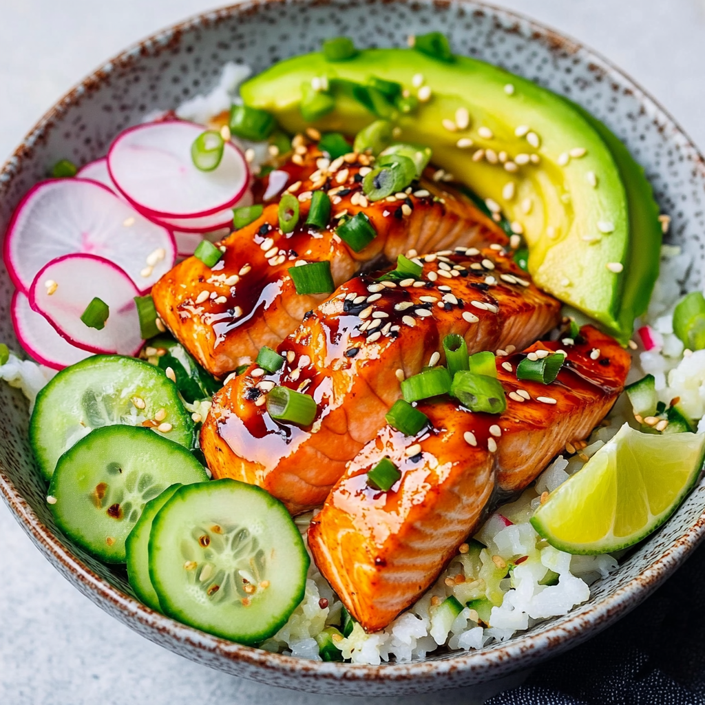 Sriracha Lime Salmon with Avocado Cream: Try This Easy Recipe!